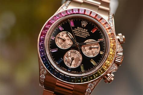 Rolex Daytona Rainbow Everose Gold 116595RBOW 